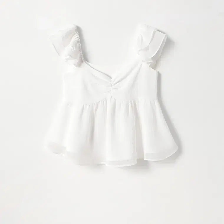 [BUNJANG] Le Vain Nadia Blouse White M / 르베인 나디아 블라우스 화이트 m
