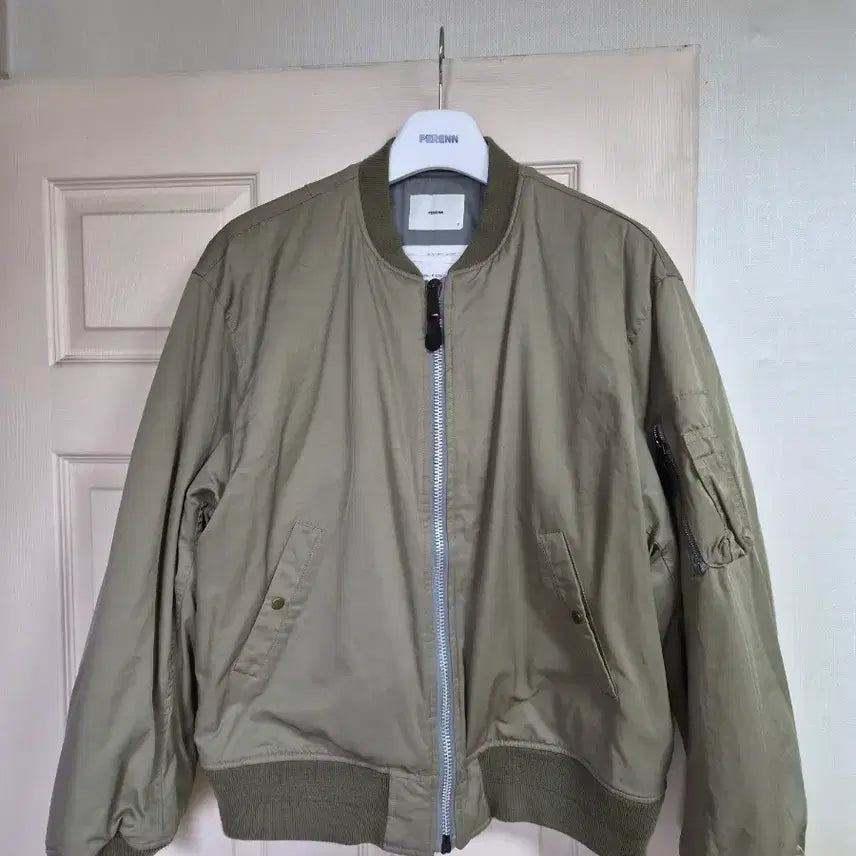 [BUNJANG] Perenne MA-1 Bomber Jacket Olive / 퍼렌 ma-1 마원 자켓 올리브