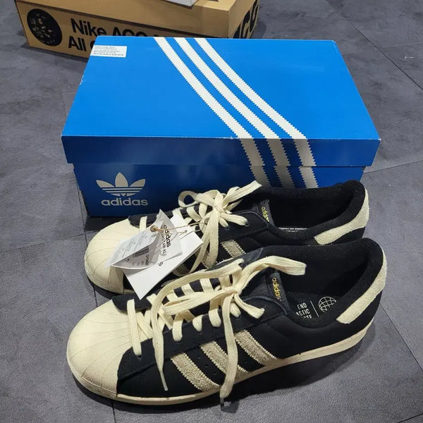 [BUNJANG] Adidas Superstar 82 Black White / 아디다스 슈퍼스타 82 블랙 화이트
