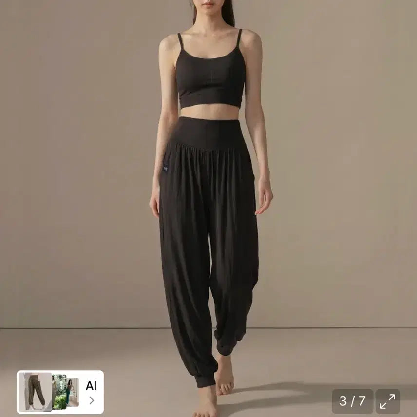 [BUNJANG] Wellive Studio Jogger Pants Black / 웰리비 스튜디오 조거팬츠 블랙