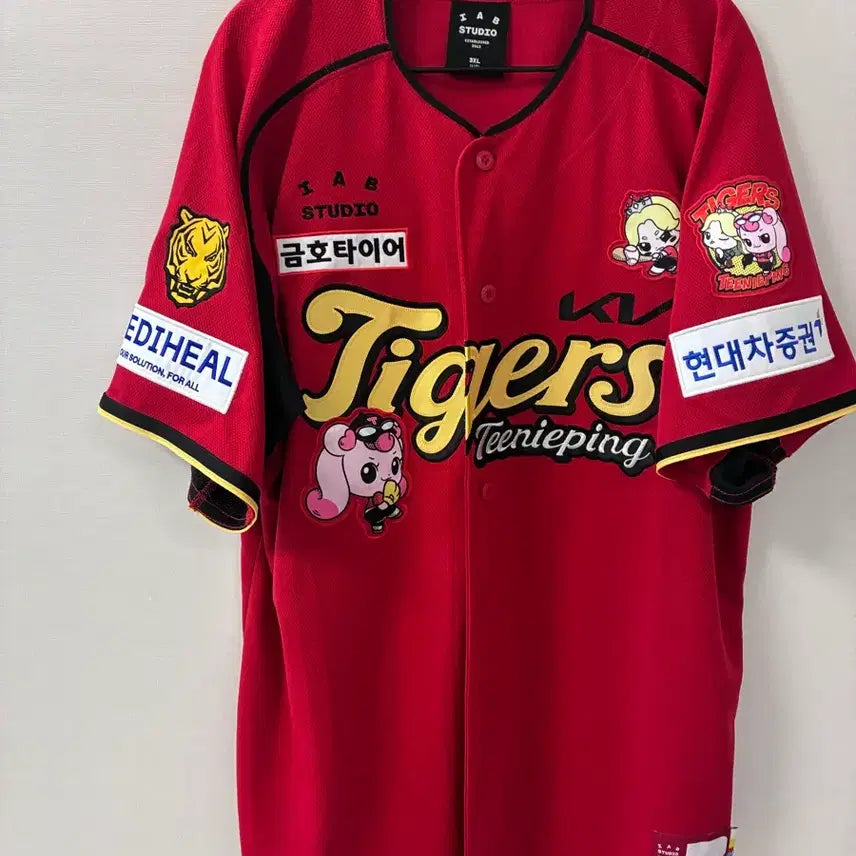 [BUNJANG] Kia Tigers Tinyping Authentic Jersey 3XL (115) / 기아타이거즈 티니핑 어센틱 유니폼 115 3XL