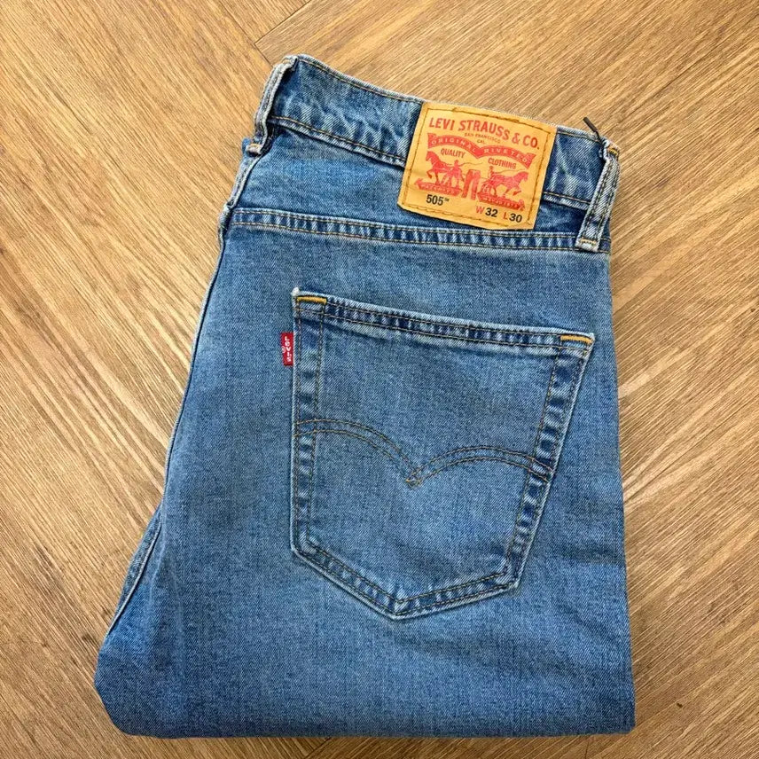 [BUNJANG] Levi's 505 Denim Jeans / N28. 리바이스505 데님팬츠 청바지
