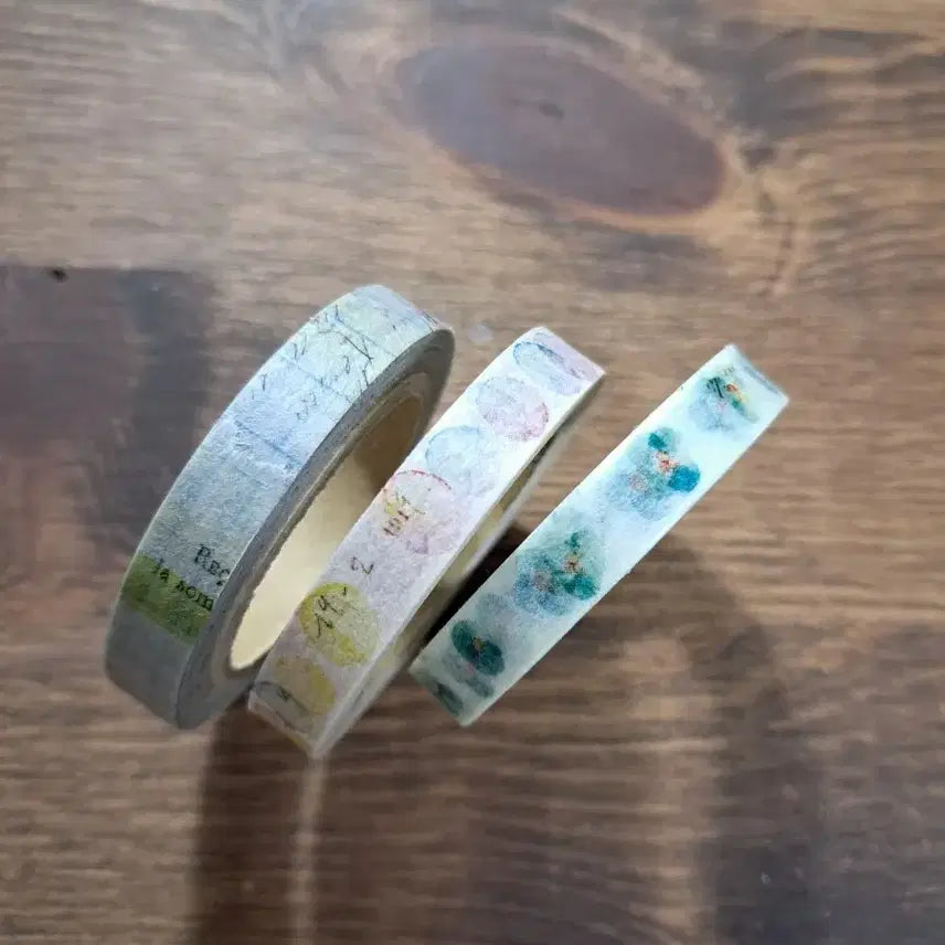 [BUNJANG] Japanese Line Washi Tape (Small Roll) / 일본 라인 마테 소분