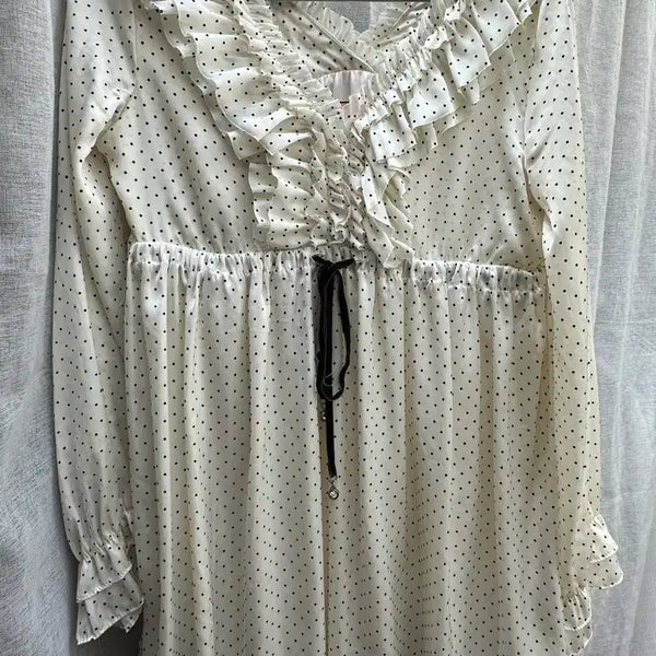 [BUNJANG] Honey Bunch Heart Frill Babydoll Dress / 허니번치(Honey Bunch) 하트 프릴 베이비돌 원피스