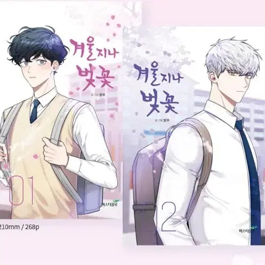 [BUNJANG] Winter Blooming 1-2 Volume Set / 겨울 지나 벚꽃 1, 2권 세트
