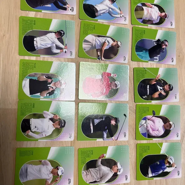 [BUNJANG] KLPGA Golf Player Photocard Bundle Set (47 pcs) / Klpga 골프 카드!!