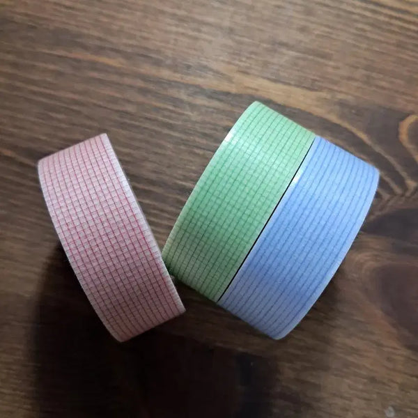 [BUNJANG] Yoil Studio Grid Pattern Masking Tape Set (3 Types) / 요일 스튜디오 그리드패턴 마테소분 3종