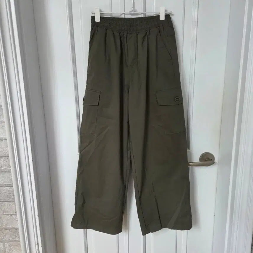 [BUNJANG] Soi Wide Pants Khaki M Size / 소이 와이드팬츠 새상품