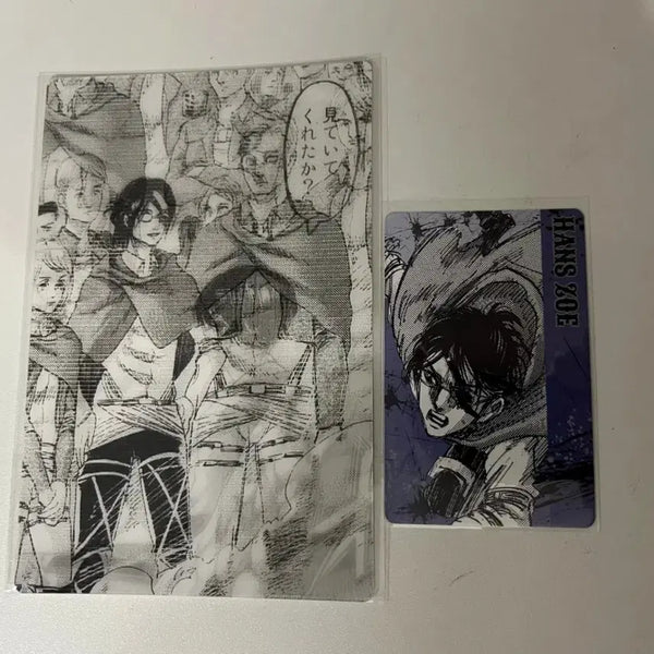 [BUNJANG] Attack on Titan Exhibition Lenticular Card / 진격의거인 전시회 렌티큘러