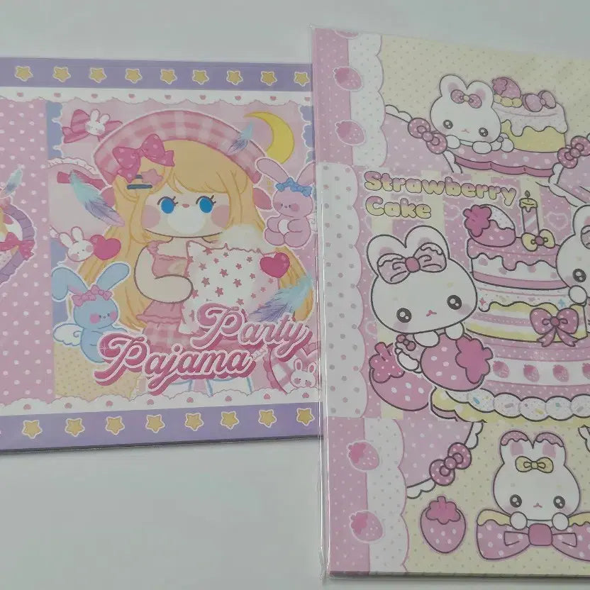 [BUNJANG] Pink Sweet Wrapping Paper Set - Koya Design / 포용 핑크 스윗 랩핑지 세트 -비비님 쿠야