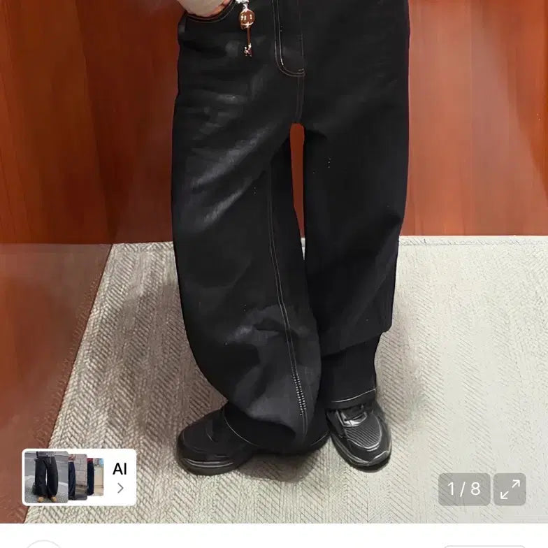 [BUNJANG] Rhude Standard Indigo Denim Pants / 로우그 스탠다드 데님 인디고 팬츠 판매