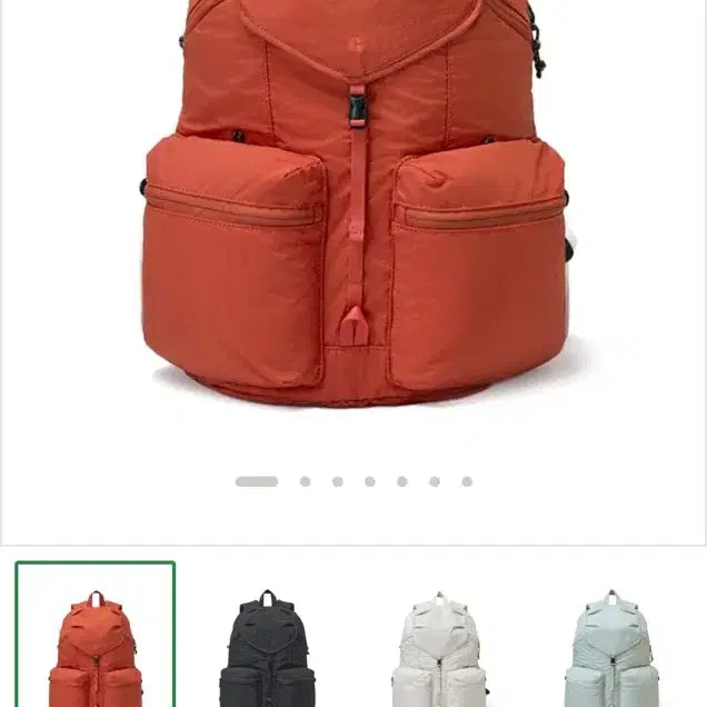 [BUNJANG] Brandon Safe Backpack Orange / 브랜든 세이프 백팩 오렌지 새상품