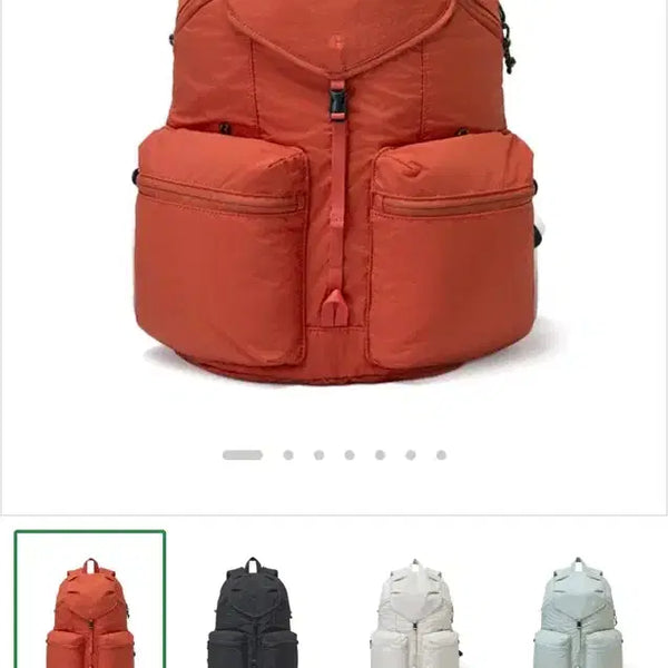 [BUNJANG] Brandon Safe Backpack Orange / 브랜든 세이프 백팩 오렌지 새상품