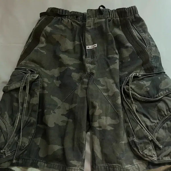 [BUNJANG] Sculptor Cargo Bermuda Pants Camo XS / 스컬프터 카고 하프 버뮤다 팬츠 카모 XS