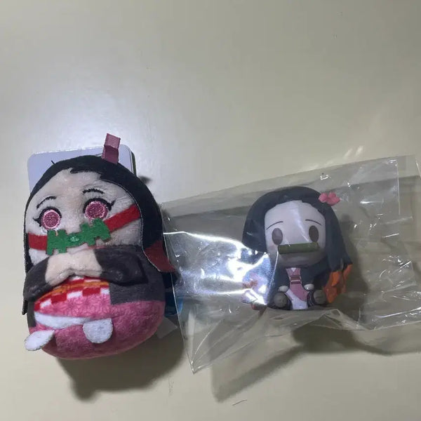 [BUNJANG] Demon Slayer Nezuko Mini-TOWN & Chocono-ko Bundle Set / 귀멸의칼날 네즈코 미니타운 ,초코노코 일괄