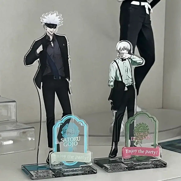 [BUNJANG] Jujutsu Kaisen Gojo Satoru/Toge Acrylic Stand Bundle Set / 주술회전 아크릴 스탠드 고죠 사토루/토게 (일괄)
