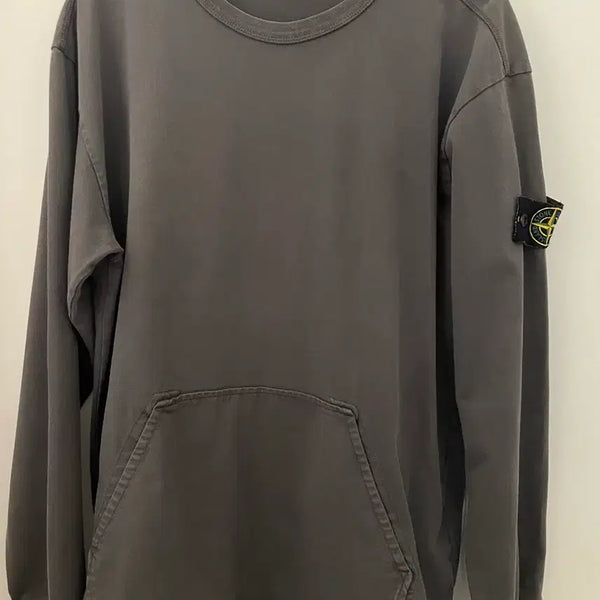 [BUNJANG] Stone Island Sweatshirt Dark Grey XL / [XL]스톤아일랜드 맨투맨 다크 그레이