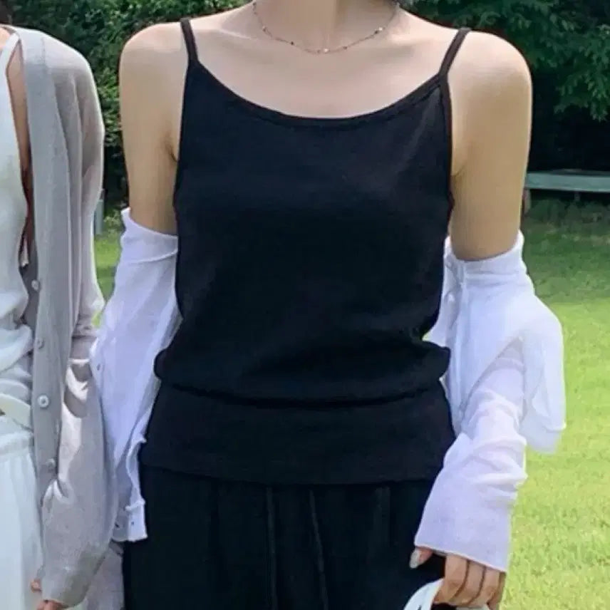 [BUNJANG] 66Girls Boat Neck Sleeveless Top / 육육걸즈 보트넥나시 새상품