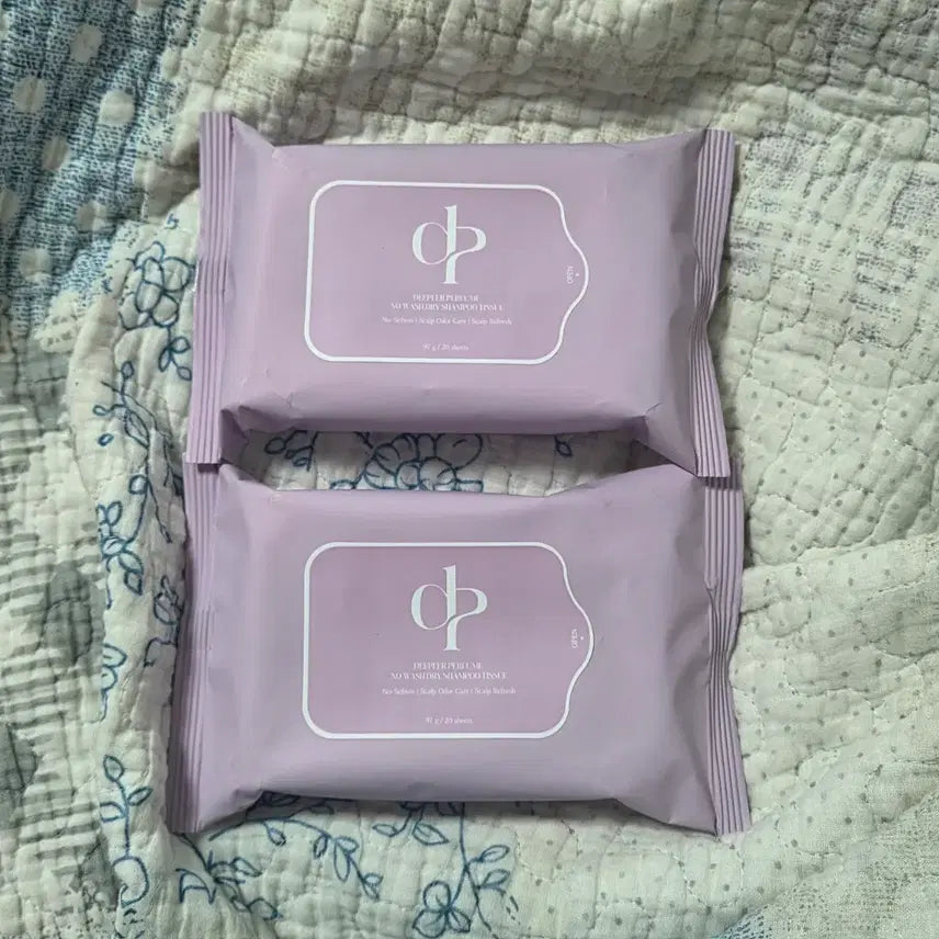 [BUNJANG] Depar Perfume No-Wash Dry Shampoo Tissue (20 Sheets) / 디피어 퍼퓸 노워시 드라이 샴푸 티슈