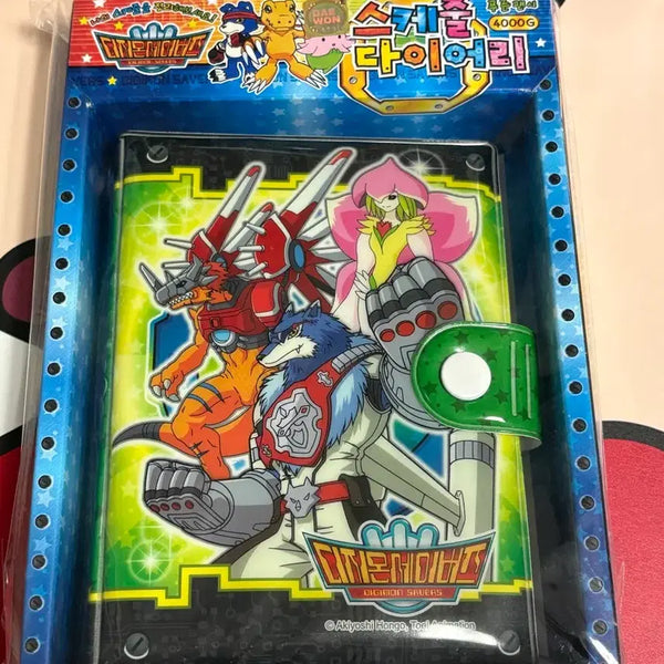 [BUNJANG] Blue Fancy Classic Digimon Diary / 푸른팬시 고전 디지몬 다이어리 새상품 판매합니다