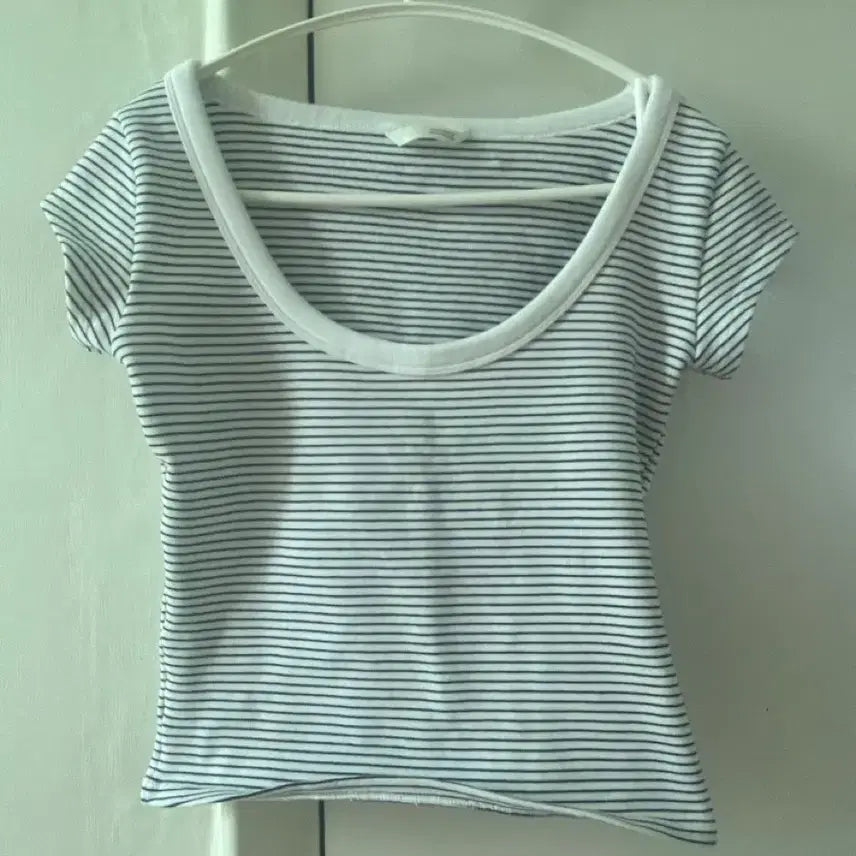 [BUNJANG] ZARA Striped Short Sleeve T-Shirt / 자라 스트라이프 반팔티