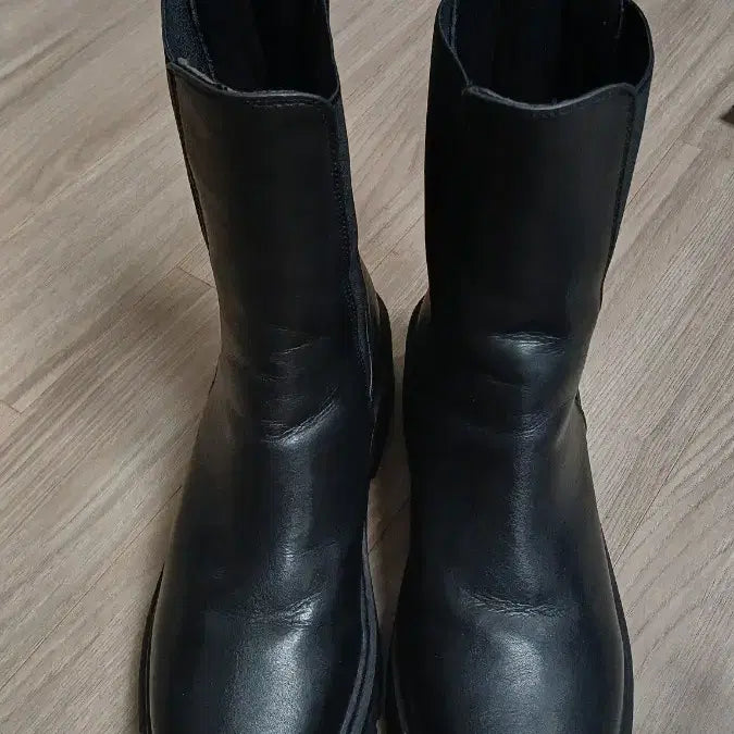 [BUNJANG] ANARCHIA Black Platform Chelsea Boots Size 240 / ANARCHIA 블랙 통굽 첼시 부츠 240사이즈 상태좋음