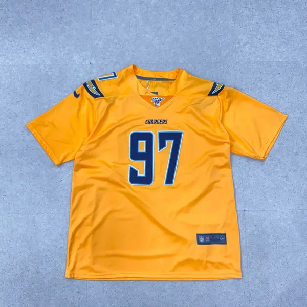[BUNJANG] NLF Chargers Boston Uniform Jersey XL / Nlf 차져스 bosa 유니폼 져지