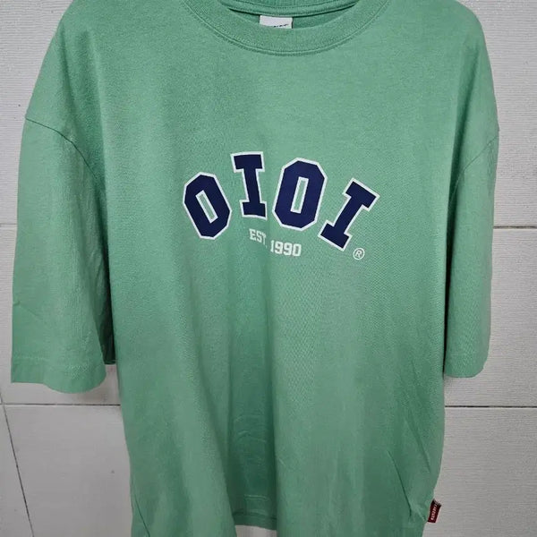 [BUNJANG] 5252 by OIOI Mint Short-Sleeve T-Shirt L / 오아이오아이 민트 반팔 L