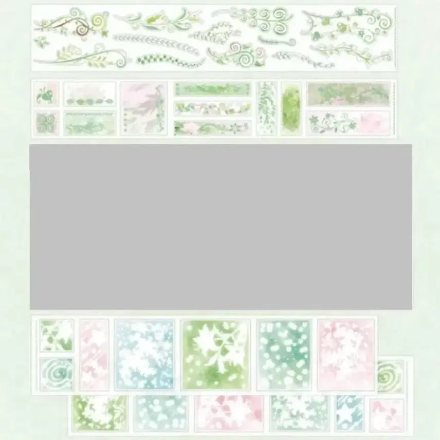 [BUNJANG] Pearly Button July Kiss Cut Set - 3 Designs Bundle / 펄리버튼 7월 키스컷 3종 일괄 띵