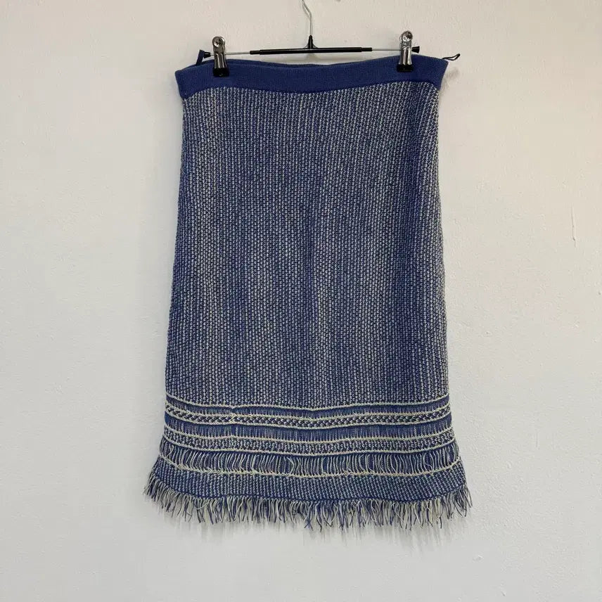 [BUNJANG] Tory Burch Tweed Midi Skirt (Size S) / [S] 토리버치 트위드 미디 스커트