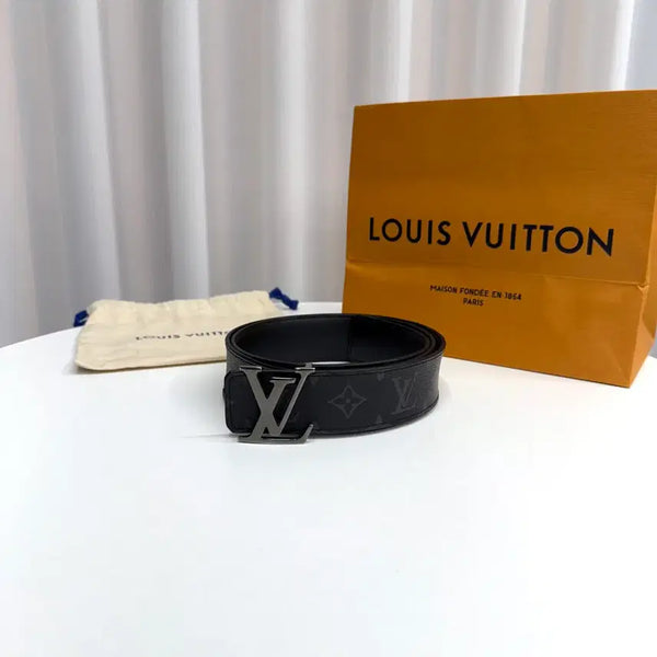 [BUNJANG] Louis Vuitton Eclipse Reversible LV Belt (100/40) / (100/40사이즈) 루이비통 이클립스 리버서블 LV 벨트