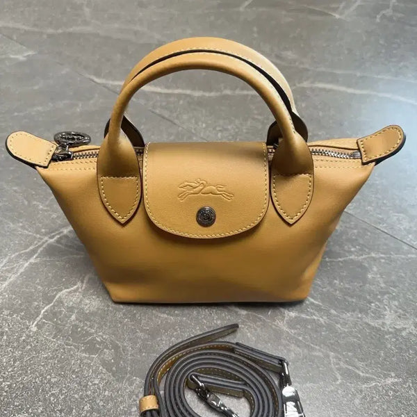 [BUNJANG] Longchamp Leather Shoulder Bag / 롱샴 숄더백