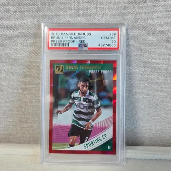 [BUNJANG] Bruno Fernandes 2018 Red Press Proof PSA 10 / 2018 브루노 페르난데스 PSA10 red Presss proof