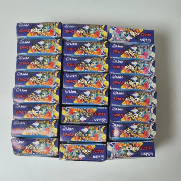 [BUNJANG] Space Police Classic Toy Food Miniature Set Bundle / 식완 고전완구