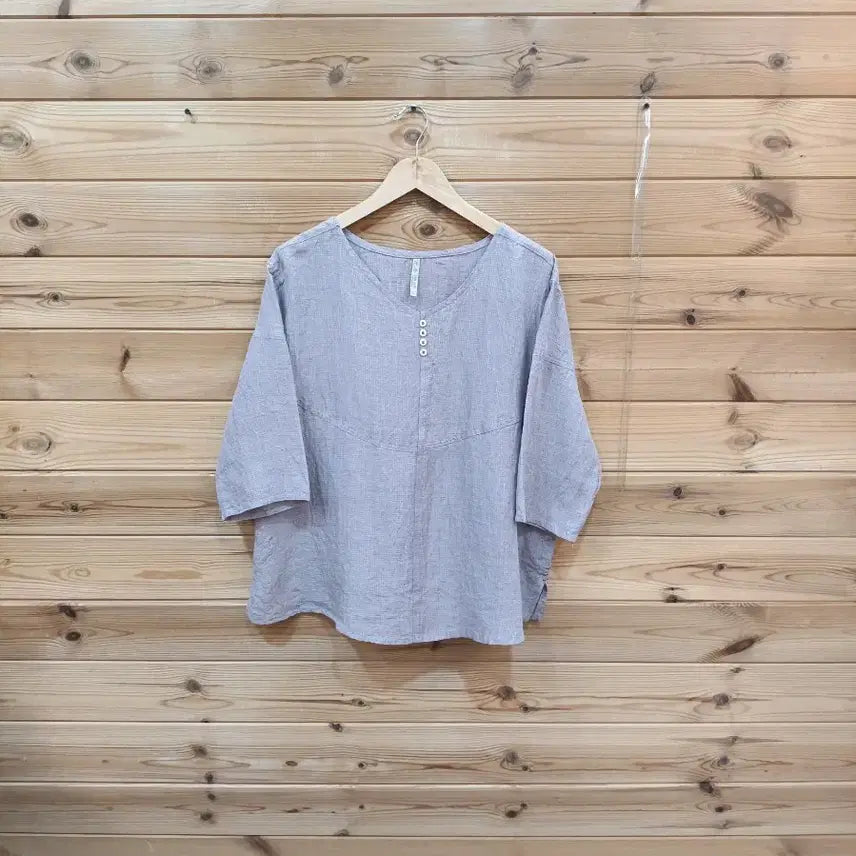 [BUNJANG] Linen Blouse / 린넨 블라우스
