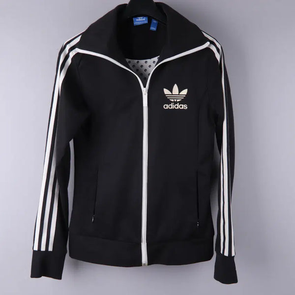 [BUNJANG] Adidas Europa Ripped Track Top Jersey Black (Size 85) / (여성) 아디다스 유로파 립스 트랙탑 저지 블랙 (85)