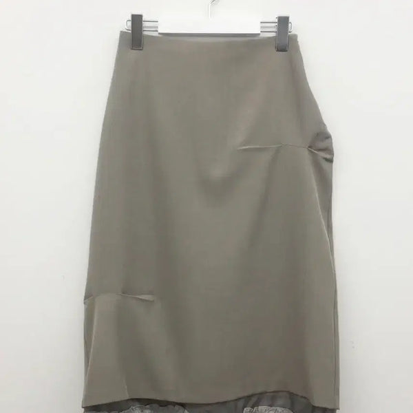 [BUNJANG] Pintuck Midi Skirt / 핀턱 미디스커트