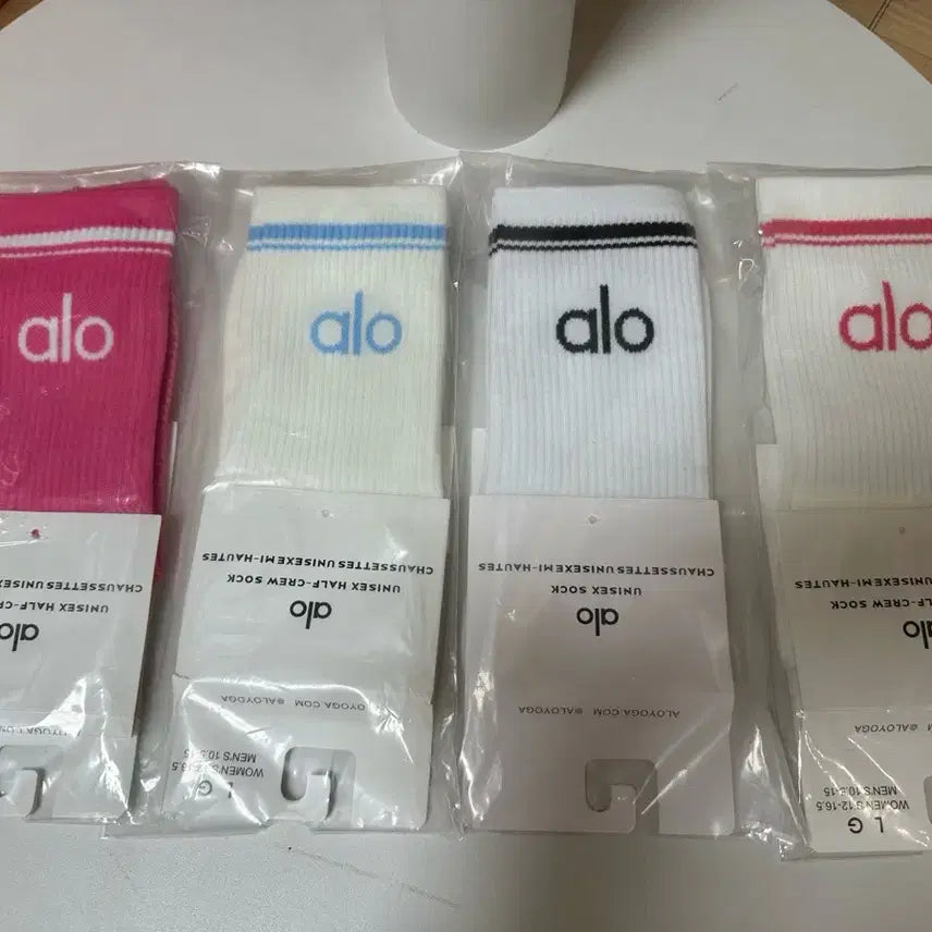 [BUNJANG] ALO Unisex Throwback Socks / 알로 양말 새상품