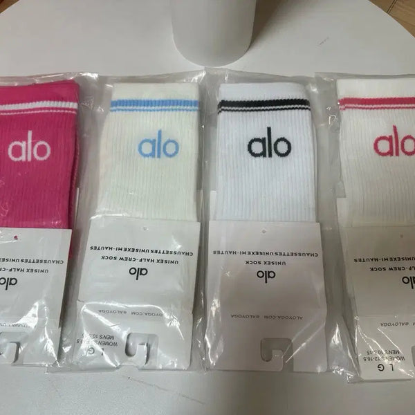 [BUNJANG] ALO Unisex Throwback Socks / 알로 양말 새상품