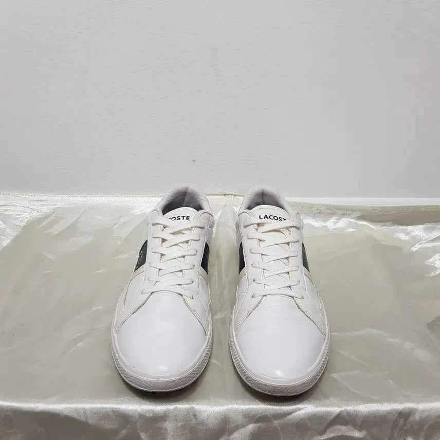 [BUNJANG] Lacoste Europa Leather Sneakers White EU 40.5 (260) / 260/라코스테/유로파레더스니커즈/EU40.5(260)/파라오쇼핑