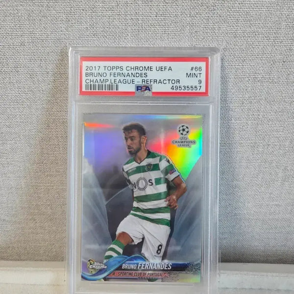 [BUNJANG] Bruno Fernandes 2017 Rookie Refractor PSA 9 / 2017 브루노 페르난데스 루키 PSA9