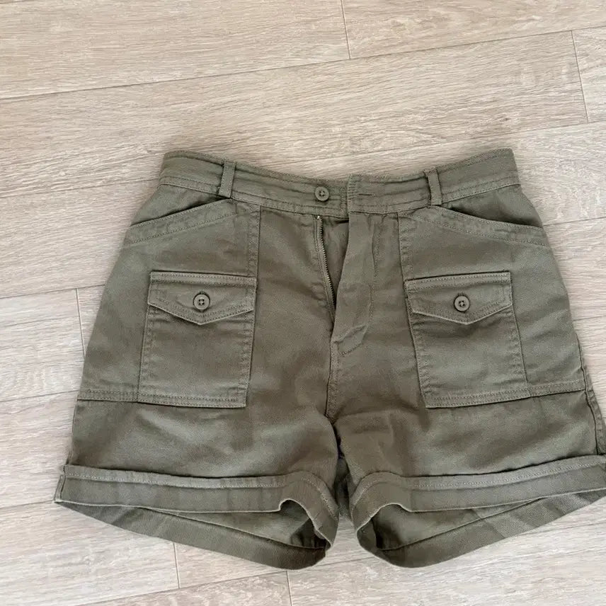 [BUNJANG] Urbanic30 Safari Shorts Khaki Size S / 얼바닉30 사파리쇼츠 카키 S 스몰