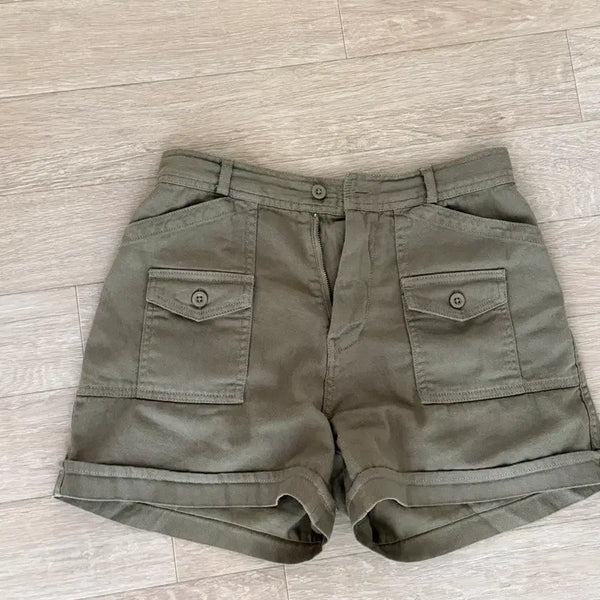 [BUNJANG] Urbanic30 Safari Shorts Khaki Size S / 얼바닉30 사파리쇼츠 카키 S 스몰