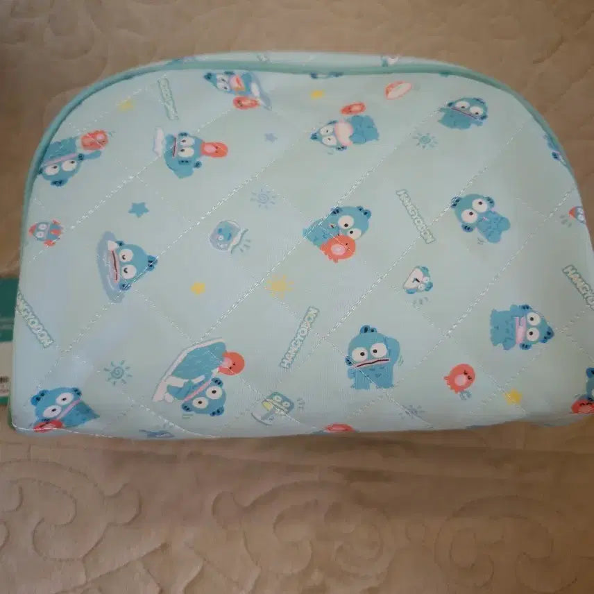 [BUNJANG] Hangyodon Mint Quilted Pouch / 한교동 파우치 민트색