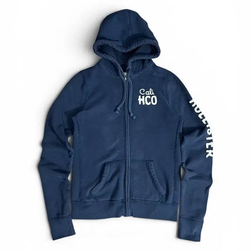 [BUNJANG] Hollister Navy Zip-Up Hoodie M / 홀리스터 hollister 후드집업 네이비 M