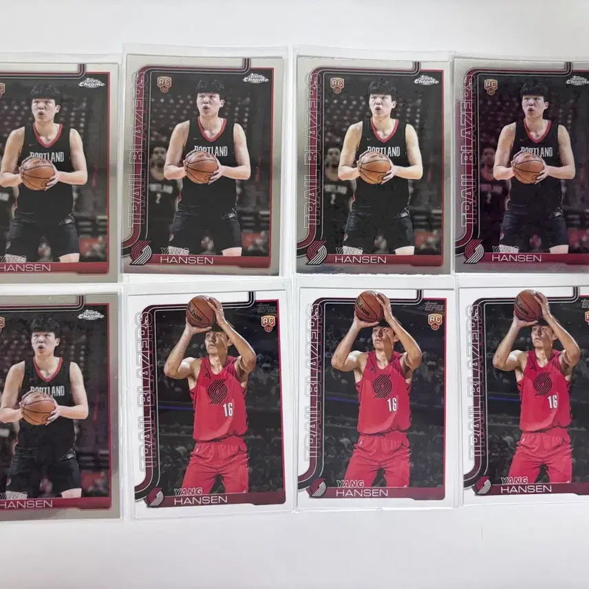 [BUNJANG] Portland Trail Blazers Keon Johnson Rookie Card Set / 포틀랜드 양 한센 루키 카드 세트