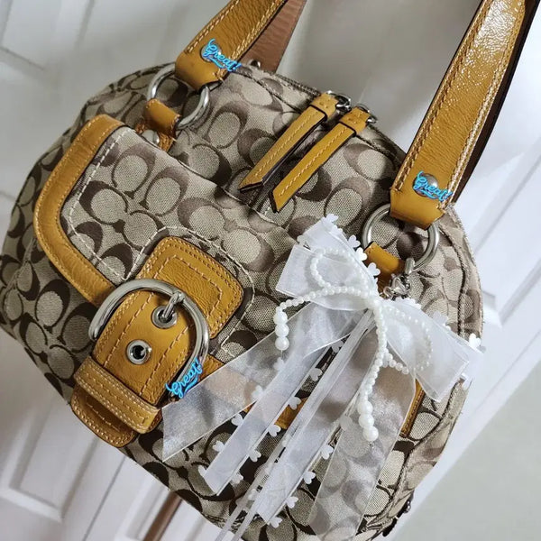 [BUNJANG] Coach Buckle Shoulder Bag / 상태굿굿) 코치 버클 숄더백