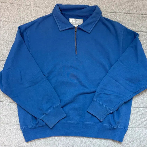 [BUNJANG] Russell Quarter Zip-Up Jacket / 러셀 쿼터 집업