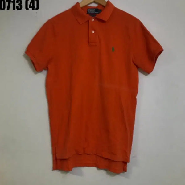 [BUNJANG] Polo Ralph Lauren Orange Short Sleeve Polo Shirt / 폴로 랄프로렌 반팔 카라티 오렌지