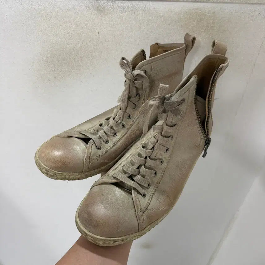 [BUNJANG] John Varvatos High-Top Sneakers / 존바바토스 하이탑 스니커즈